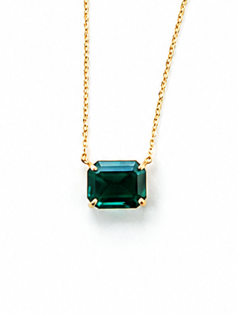 3ct Emerald Necklace