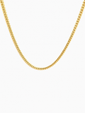 14k Yellow Gold 3.2mm Miami Cuban Chain (16")
