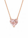 Pink Lab Diamond Necklace