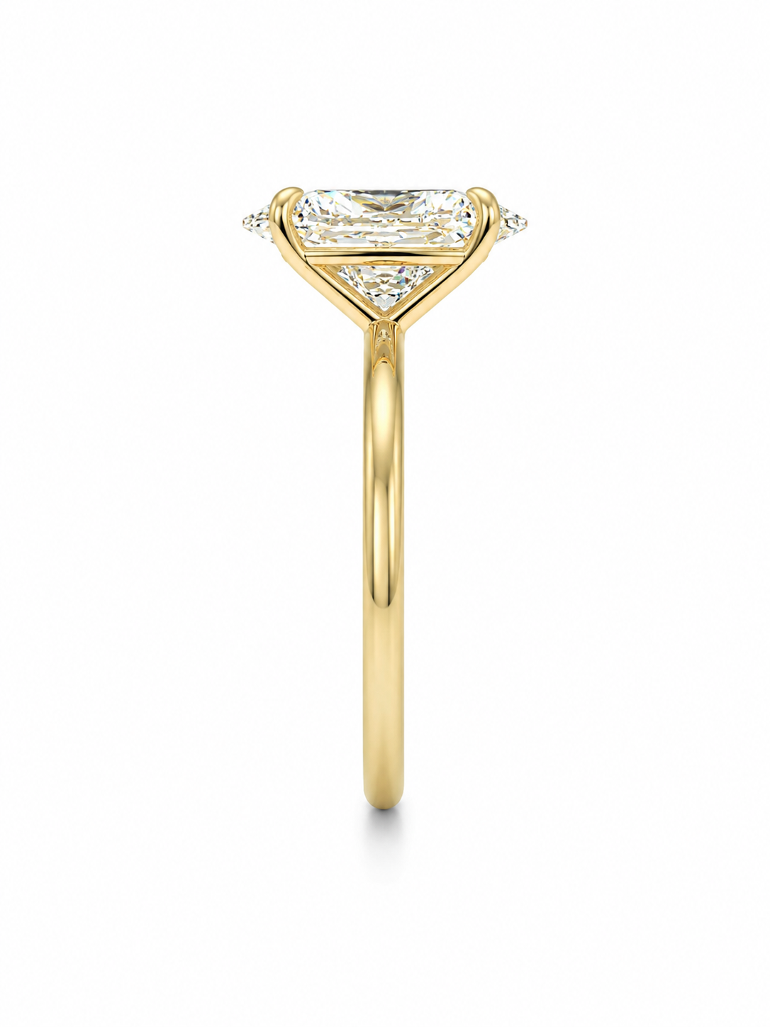 Oval Lab Diamond Ring