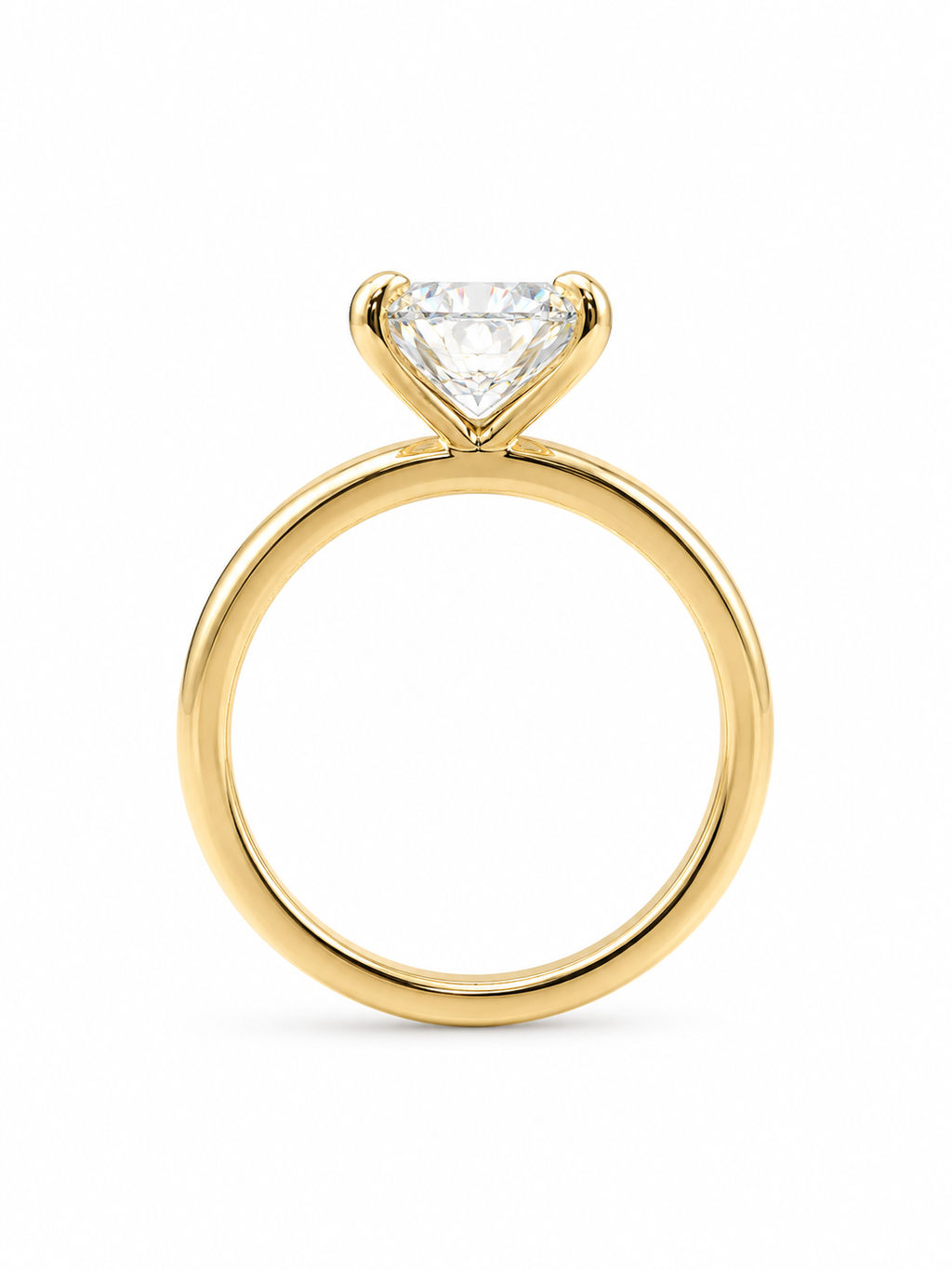 Oval Lab Diamond Ring