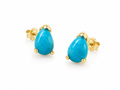 Turquoise Pear Shaped Earrings
